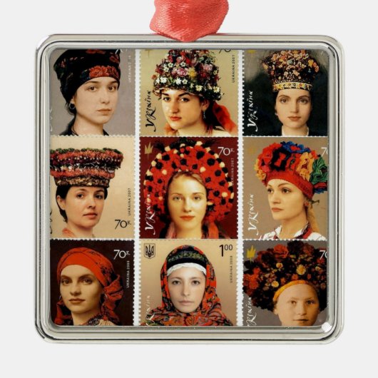 Oekraïense adressen metalen ornament (Voorkant)