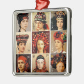 Oekraïense adressen metalen ornament (Links)