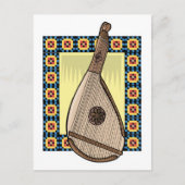 oekraïense bandura briefkaart (Voorkant)