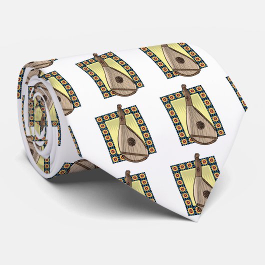 oekraïense bandura stropdas (Opgerold)