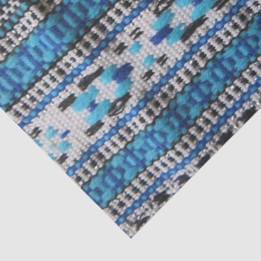 Oekraïense borduurvrouw tissuepapier (Detail)