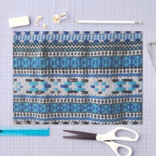 Oekraïense borduurvrouw tissuepapier (Craft)