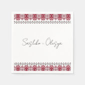 Oekraïense borduurwerk bruiloft servetten (Voorkant)