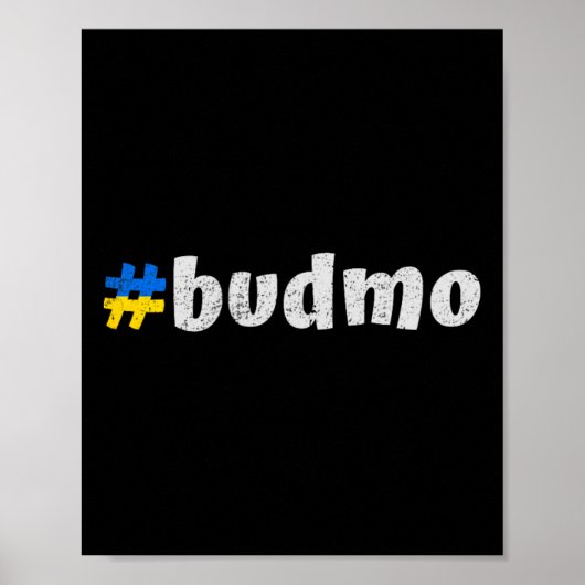Oekraïense Budmo Grappig Oekraïne Traditionele Gro Poster (Voorkant)