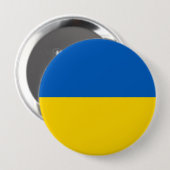 Oekraïense Button voor de vlag (Oekraïne) (Voorkant /achterkant)