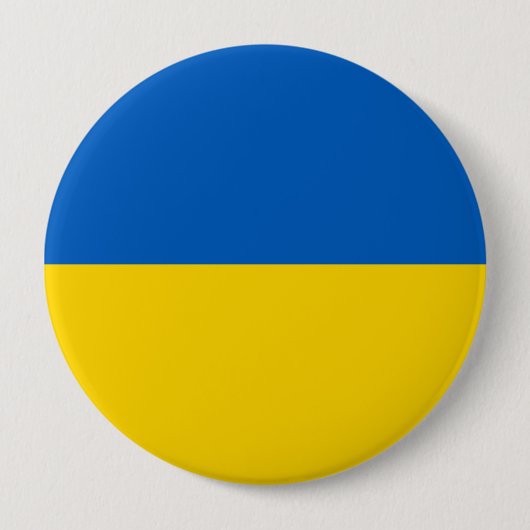 Oekraïense Button voor de vlag (Oekraïne) (Voorkant)