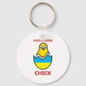 Oekraïense chick sleutelhanger (Voorkant)