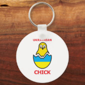 Oekraïense chick sleutelhanger (Voorkant)