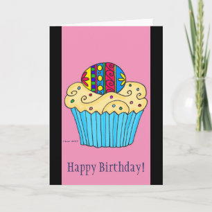Oekraïense cupcake door Vera Trembach Kaart