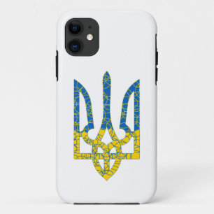 Oekraïense driekleurige getextureerde vlag van Oek Case-Mate iPhone Case