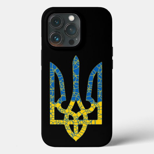 Oekraïense driekleurige getextureerde vlag van Oek Case-Mate iPhone Case (Achterkant)