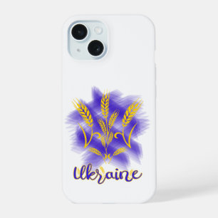 Oekraïense drietand gemaakt van tarwear iPhone 15 case
