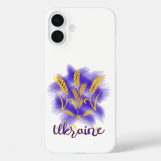 Oekraïense drietand gemaakt van tarweoor Case-Mate iPhone case (Achterkant)