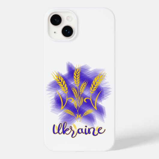 Oekraïense drietand gemaakt van tarweoor Case-Mate iPhone case (Achterkant)