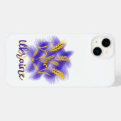 Oekraïense drietand gemaakt van tarweoor Case-Mate iPhone case (Achterkant (horizontaal))