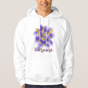 Oekraïense drietand gemaakt van tarweoor hoodie