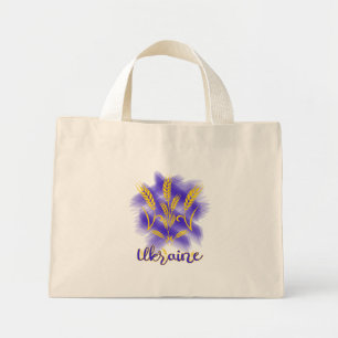 Oekraïense drievoud gemaakt van tarwear mini tote bag