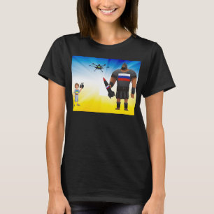 Oekraïense drone dominantie T-shirt
