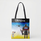 Oekraïense drone dominantie tote bag (Voorkant)