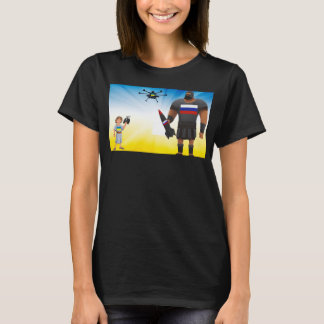 Oekraïense Drone Zwart T-shirt