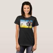 Oekraïense Drone Zwart T-shirt (Voorkant volledig)