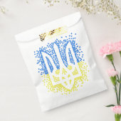 Oekraïense embleem drietand tryzub verstrooiing ha bedankzakje (Gezegeld)