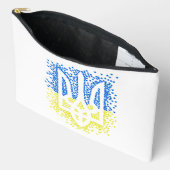 Oekraïense embleem drietand tryzub verstrooiing ha etui (Open)