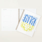 Oekraïense embleem drietand tryzub verstrooiing ha planner (Display)