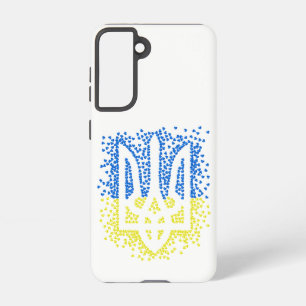 Oekraïense embleem drietand tryzub verstrooiing ha samsung galaxy hoesje