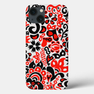 Oekraïense etnische volks kunst bloemmotief abstra Case-Mate iPhone case