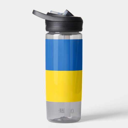 Oekraïense fles, patriottische Oekraïense vlag Waterfles (Rechts)