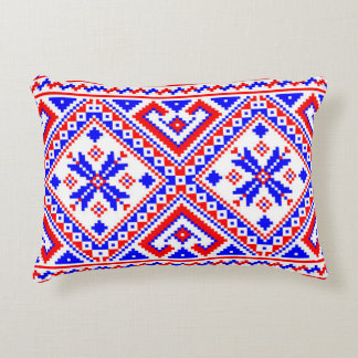 Oekraïense Folk Knoned Pattern Pillow Accent Kussen
