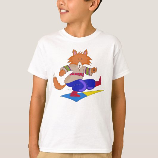 Oekraïense Foxy Dancer T-shirt (Voorkant)
