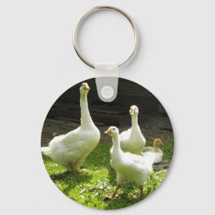 Oekraïense ganzen sleutelhanger