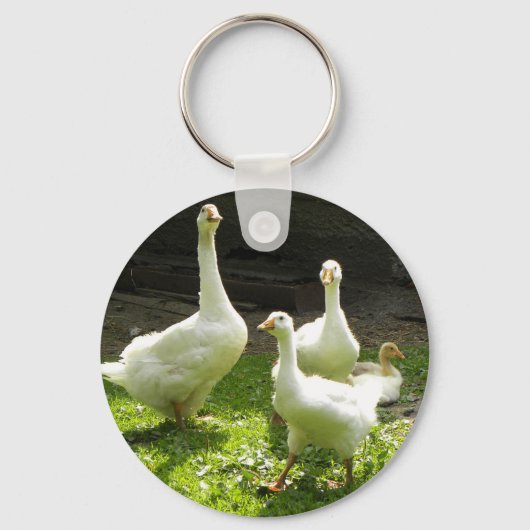 Oekraïense ganzen sleutelhanger (Voorkant)