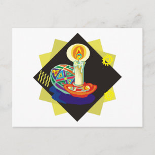 Oekraïense gekleurde eieren (5) briefkaart