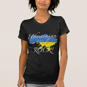 Oekraïense Girls Rock! T-shirt