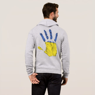 Oekraïense hand hoodie
