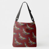 Oekraïense hartkunst crossbody tas (Voorkant)