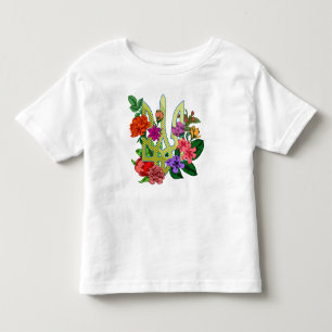 Oekraïense heraldiek drietand tryzub bloeiende blo kinder shirts