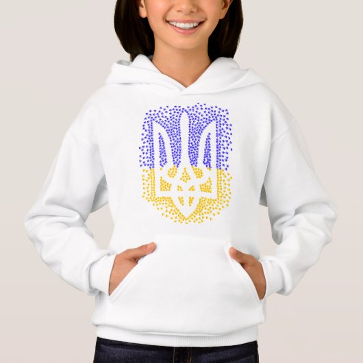 Oekraïense heraldiek drietand tryzub verstrooiing  (Voorkant)