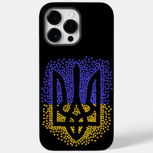 Oekraïense heraldiek drietand tryzub verstrooiing  Case-Mate iPhone 14 pro max hoesje