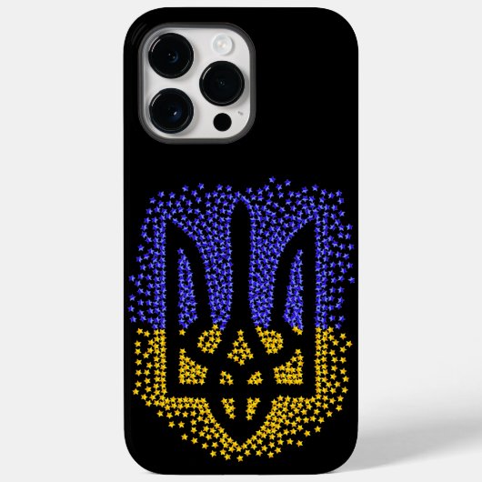 Oekraïense heraldiek drietand tryzub verstrooiing  Case-Mate iPhone case (Achterkant)