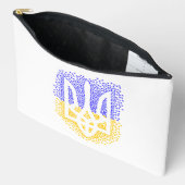 Oekraïense heraldiek drietand tryzub verstrooiing  etui (Open)