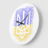 Oekraïense heraldiek drietand tryzub verstrooiing grote klok (Hoek)