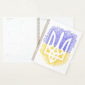 Oekraïense heraldiek drietand tryzub verstrooiing planner (Display)