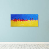 Oekraïense herstel canvas afdruk (Insitu (Houten vloer))