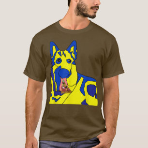 Oekraïense hond eet een Pizza 34235766 T-shirt
