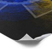 Oekraïense hond Patron Poster (Hoek)