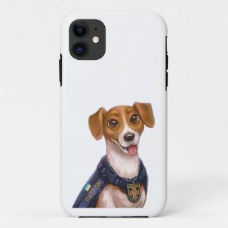 Oekraïense hond Patron T-Shirt Case-Mate iPhone Case